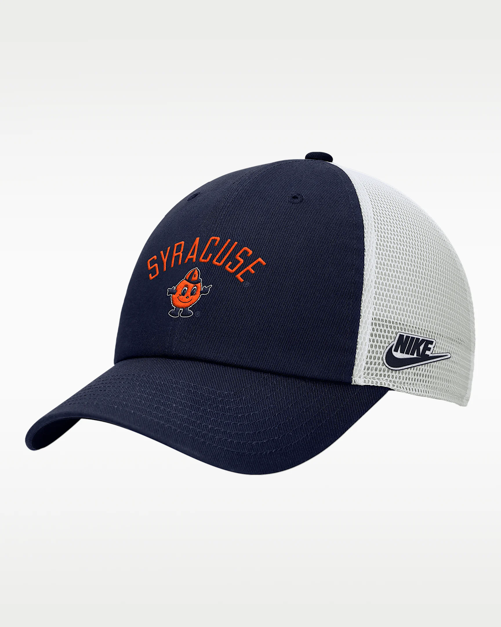 Nike College (Syracuse) Unstructured Trucker Cap - 1