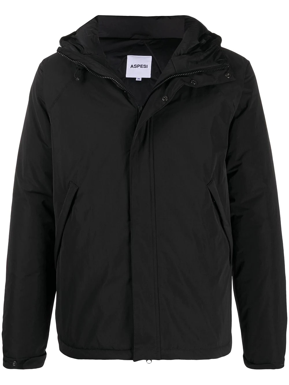 zip-up hooded jacket - 1