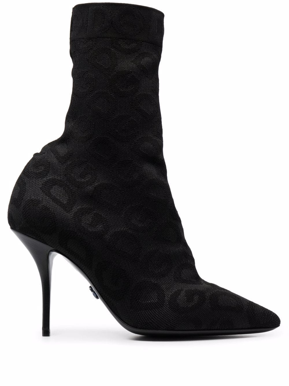 monogram ankle boots - 1