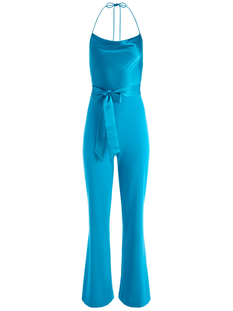 PRIMROSE COWL NECK HALTER JUMPSUIT 1