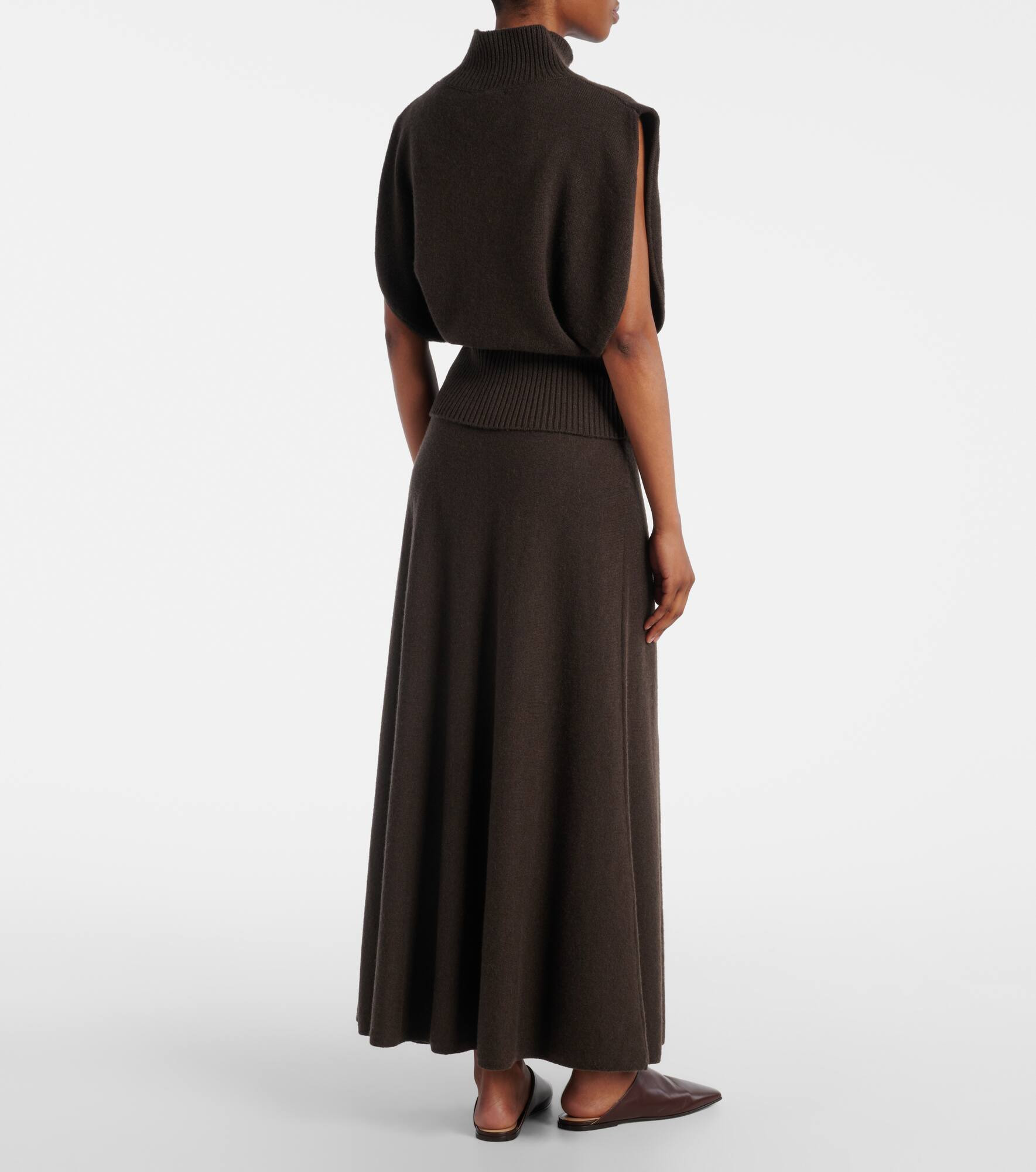 Zaya knitted cashmere top - 3