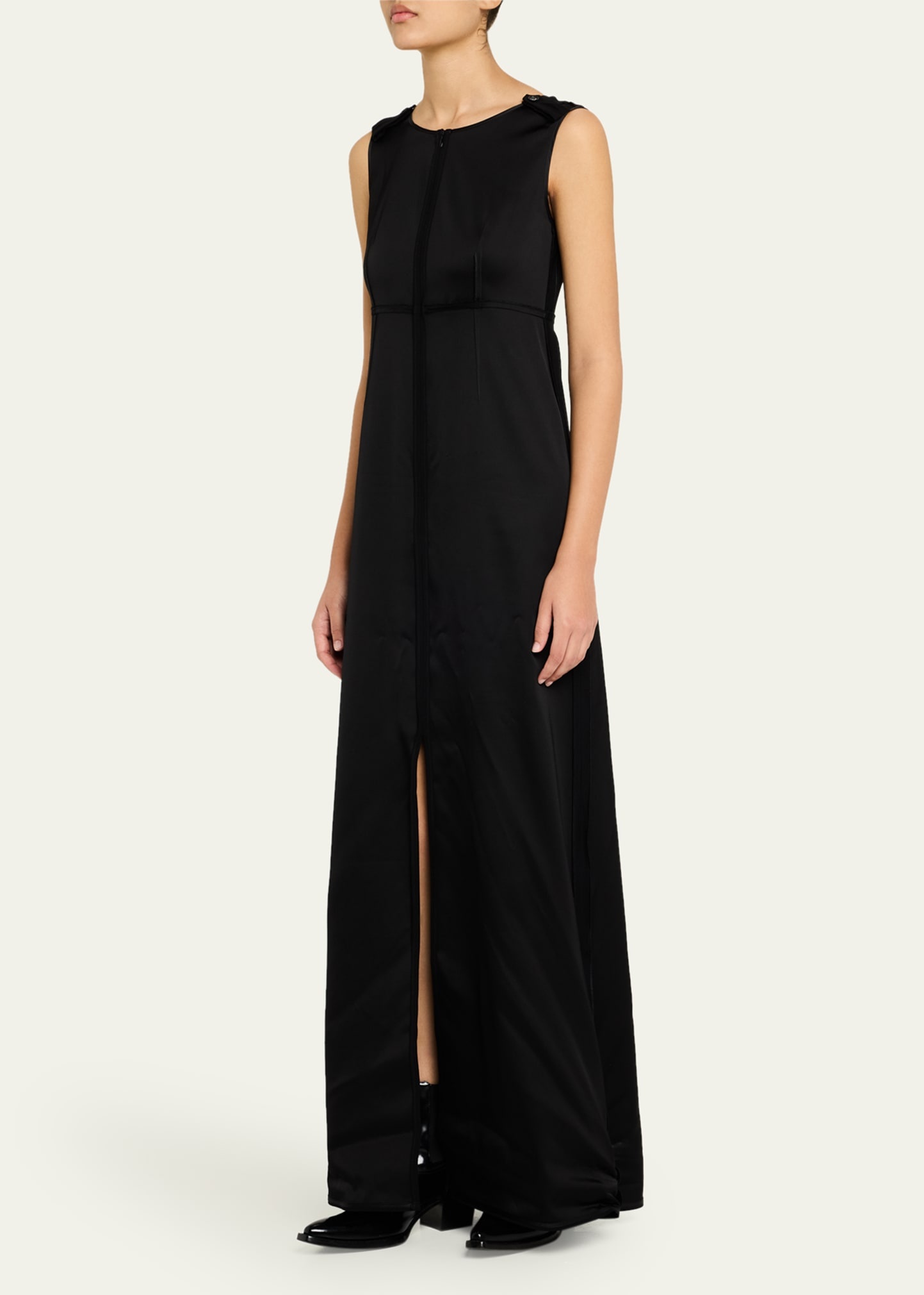 Sleeveless Maxi Dress - 4