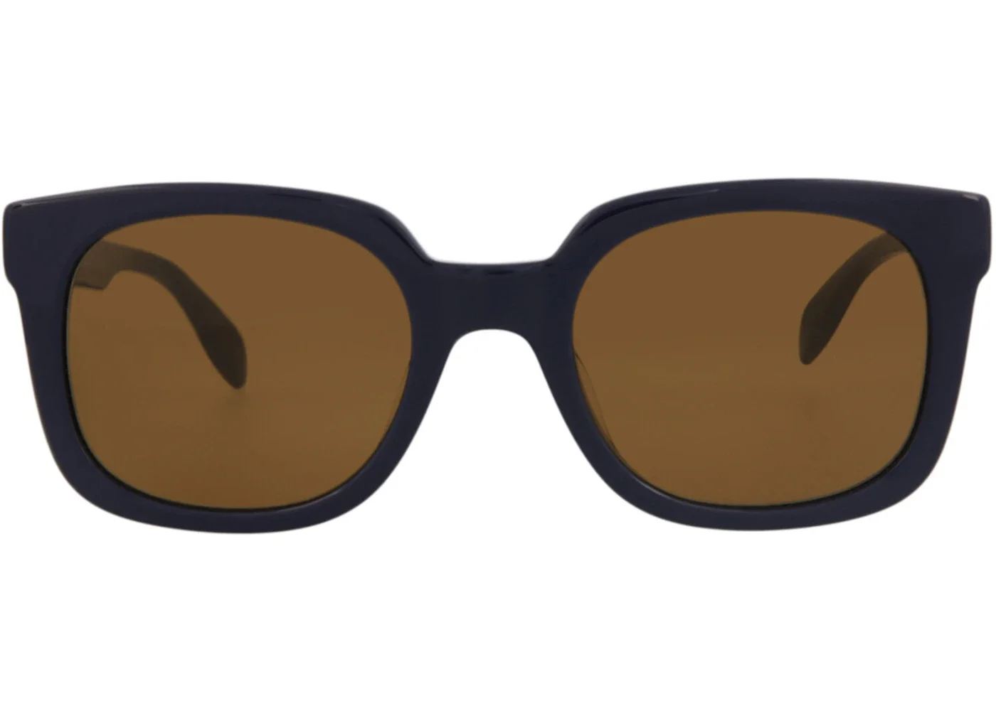 Alexander McQueen Square-Frame Acetate Sunglasses Blue Blue Brown (AM0348S-30012327-004) - 1