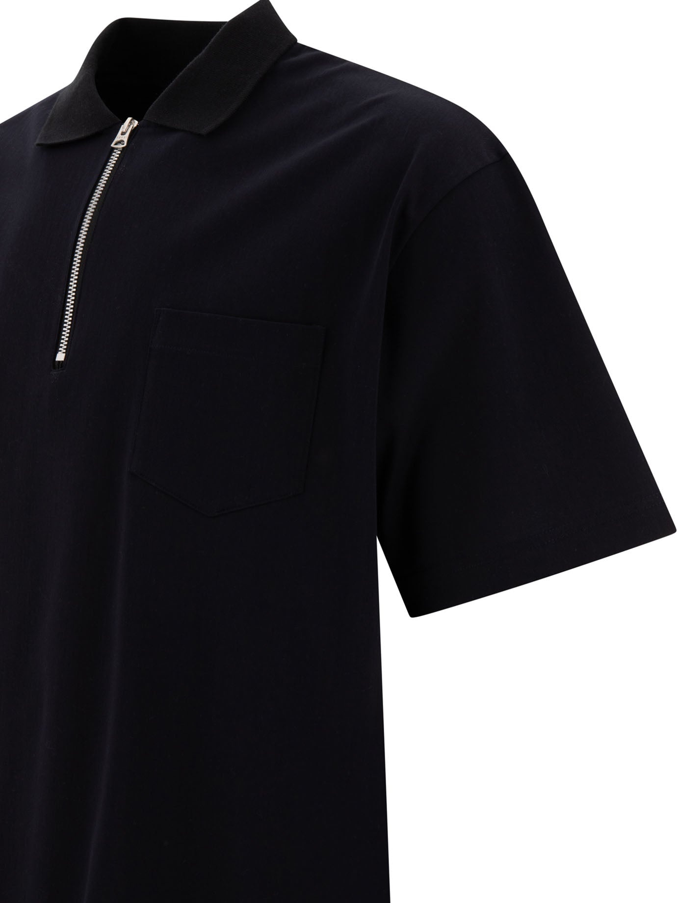 sacai Sacai Zippered Polo Shirt | worldclassfashion | REVERSIBLE