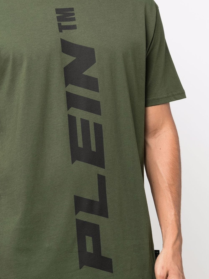 logo-print short-sleeved T-shirt 6