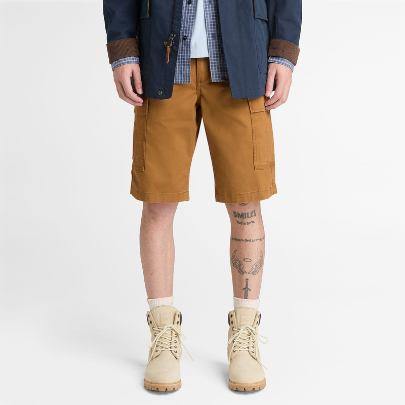 Men's Brookline Twill Cargo Short 4