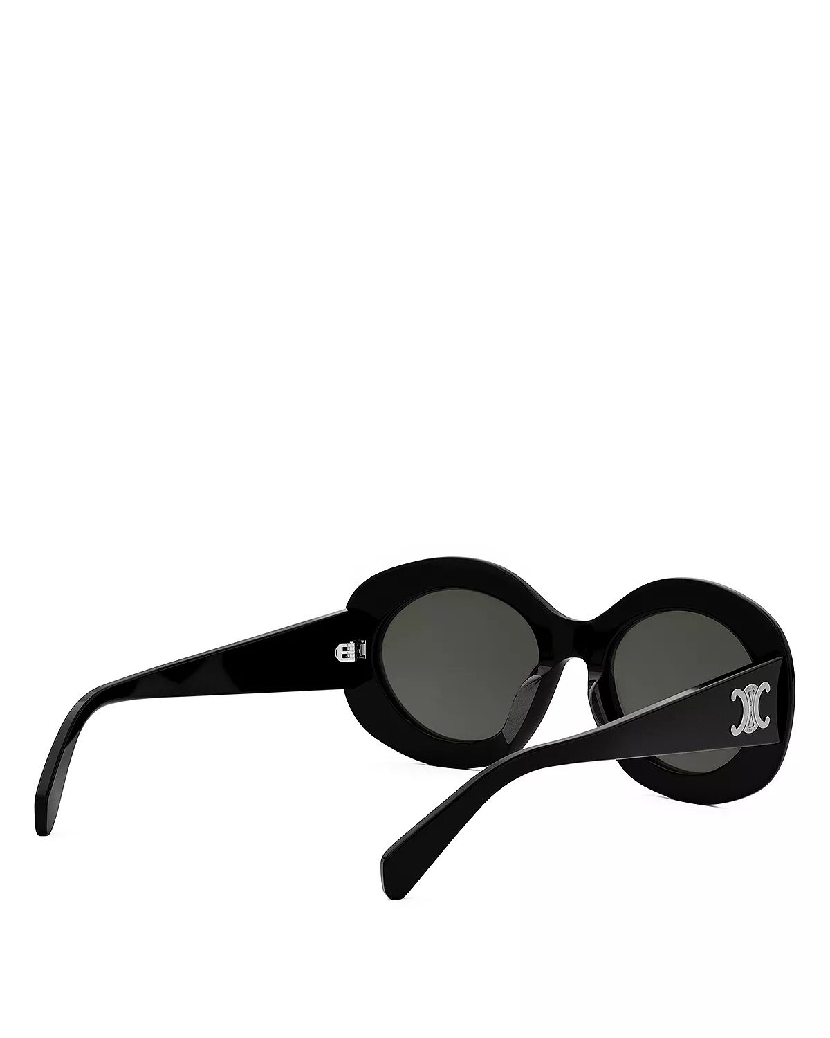 Triomphe Round Sunglasses, 54mm - 4