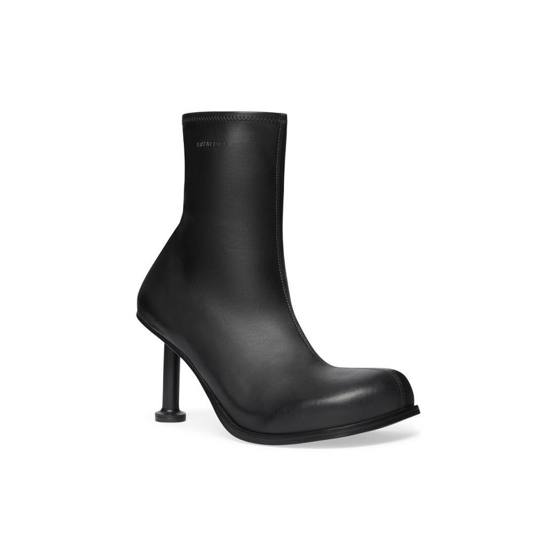 BALENCIAGA Women's Mallorca 80mm Bootie in Black outlook