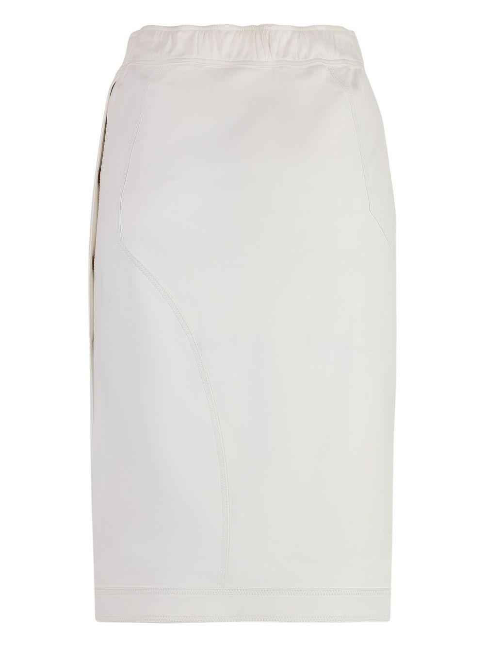 leather midi skirt - 2