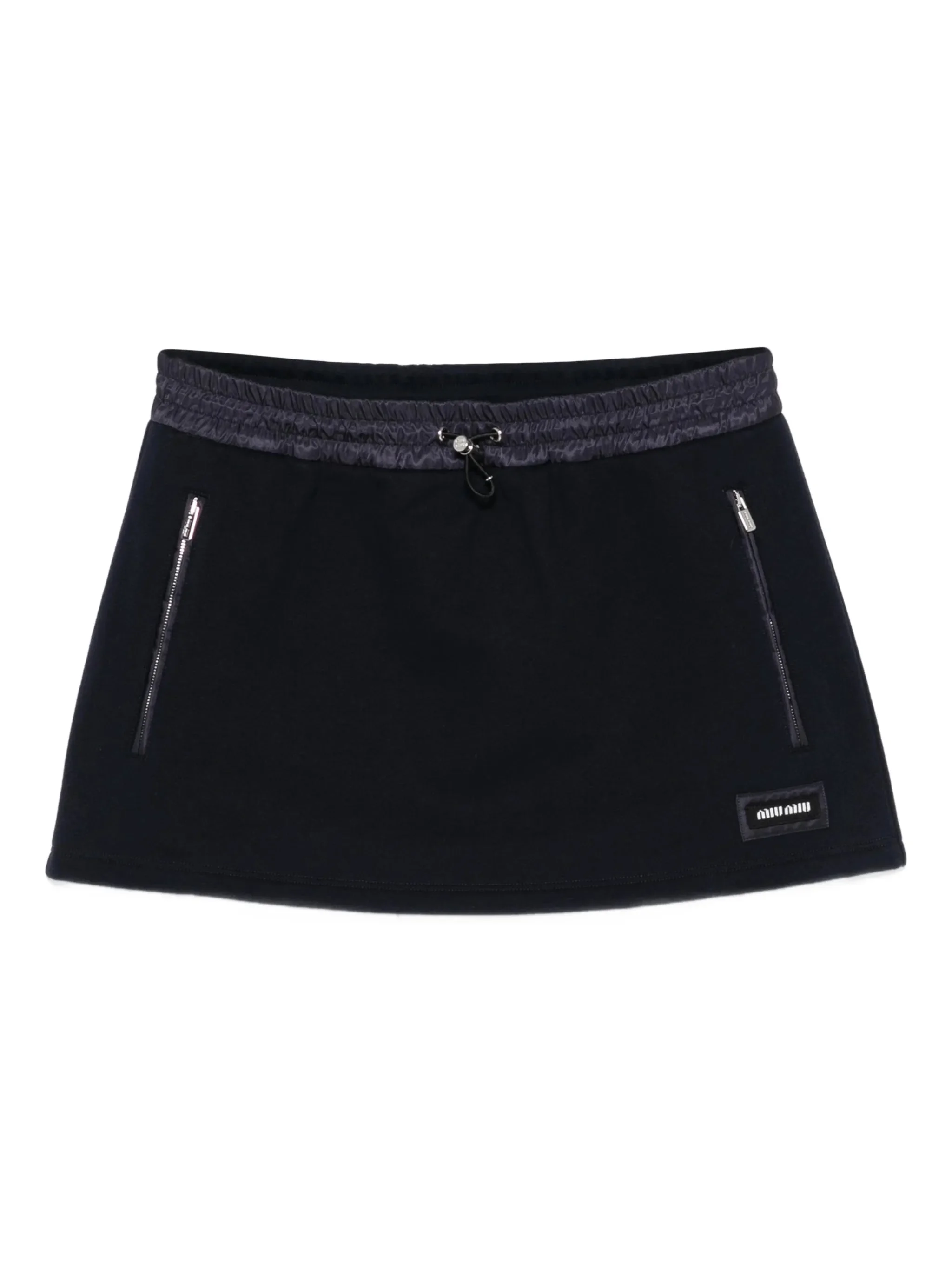 Miu Miu Zip Detail Skirt - 1