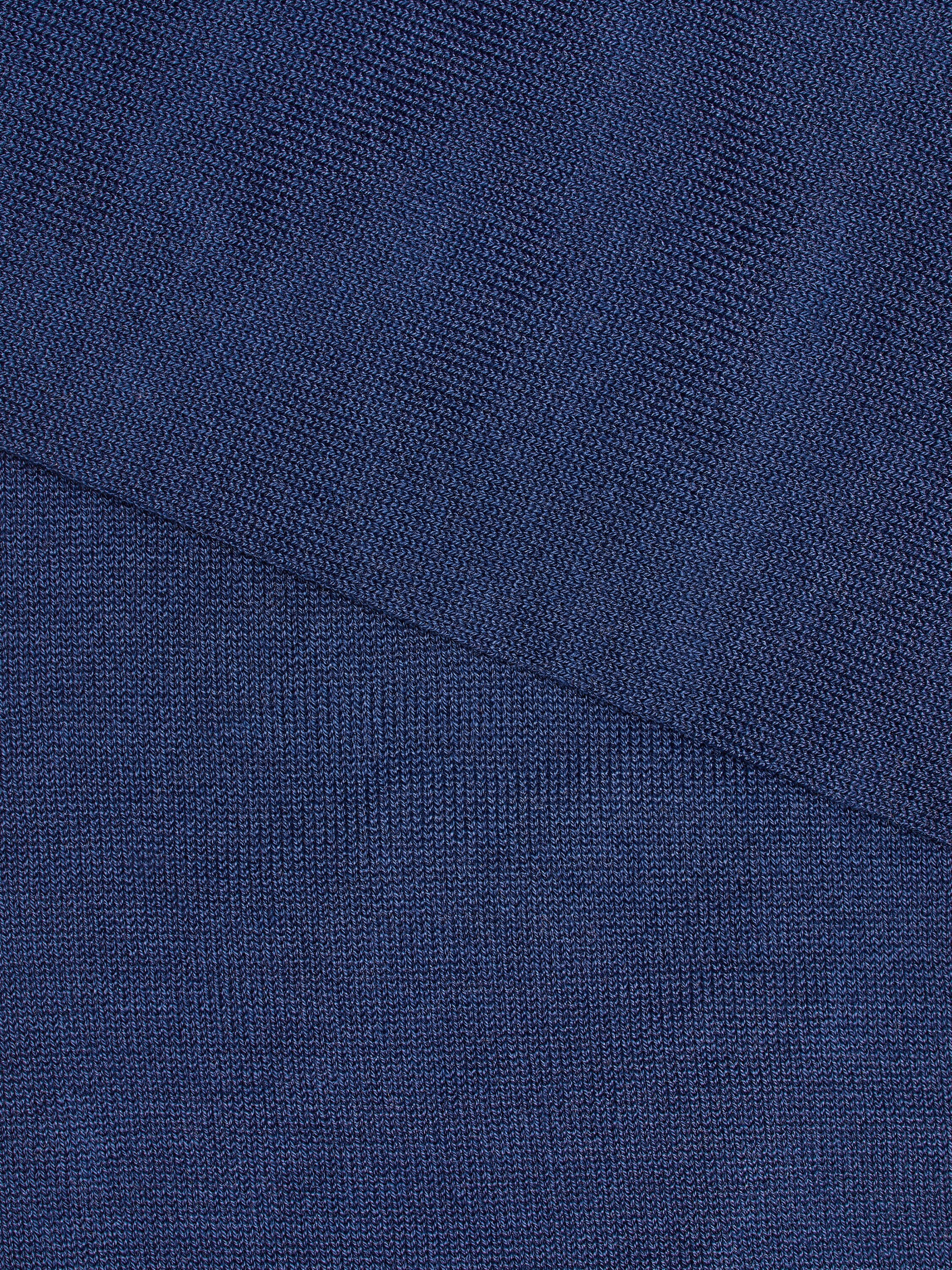 BLUE COTTON BLEND SOCKS 2