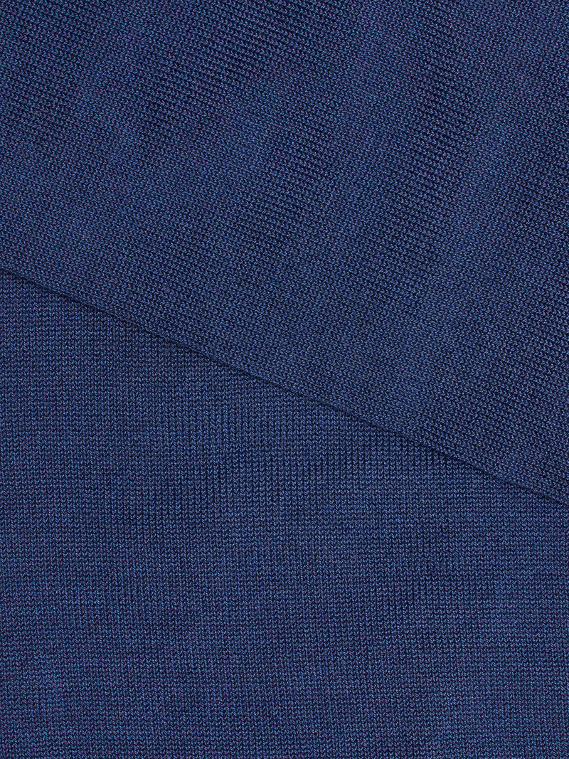 ZEGNA BLUE COTTON BLEND SOCKS outlook