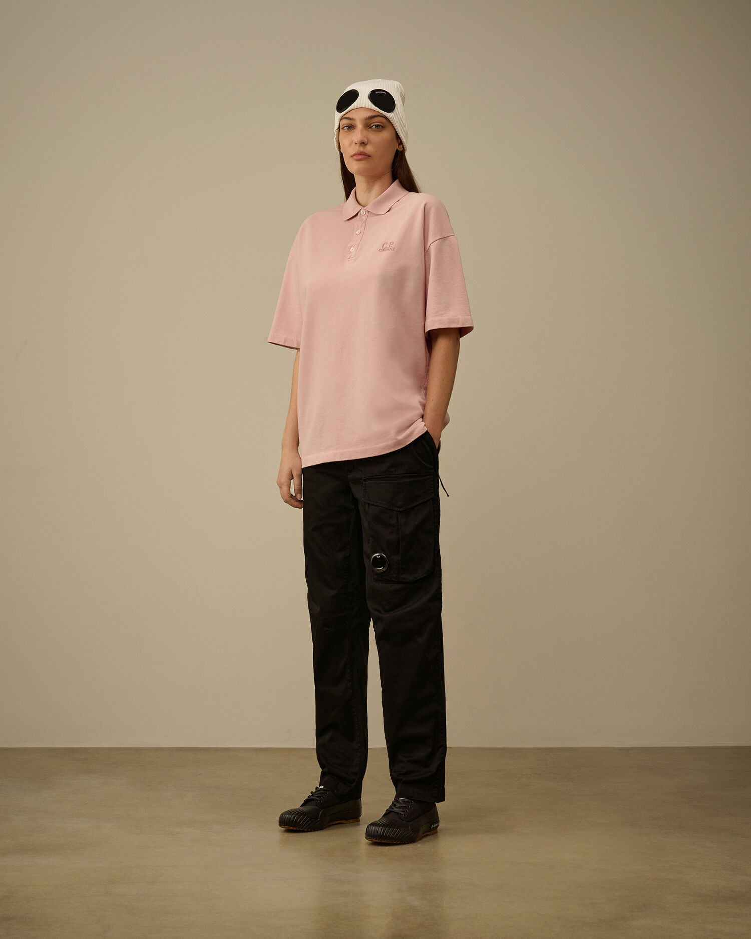 Stretch Sateen Regular Cargo Pants - 7