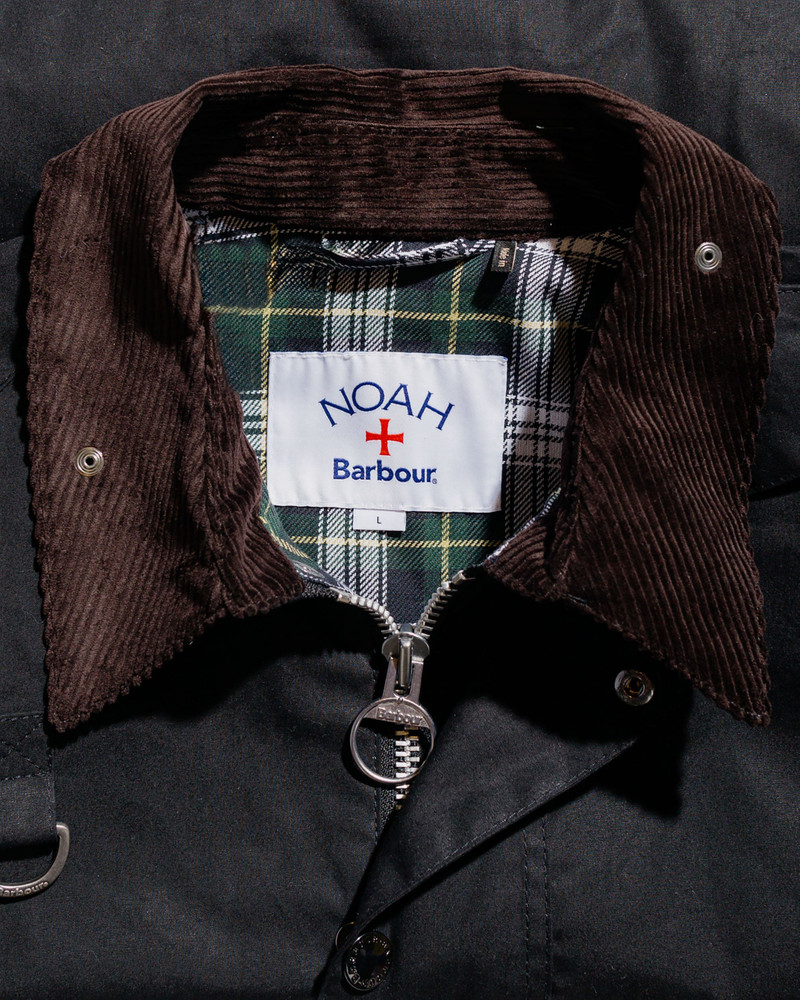 Barbour Noah Wading Casual Jacket Black - 7444354859074 | REVERSIBLE