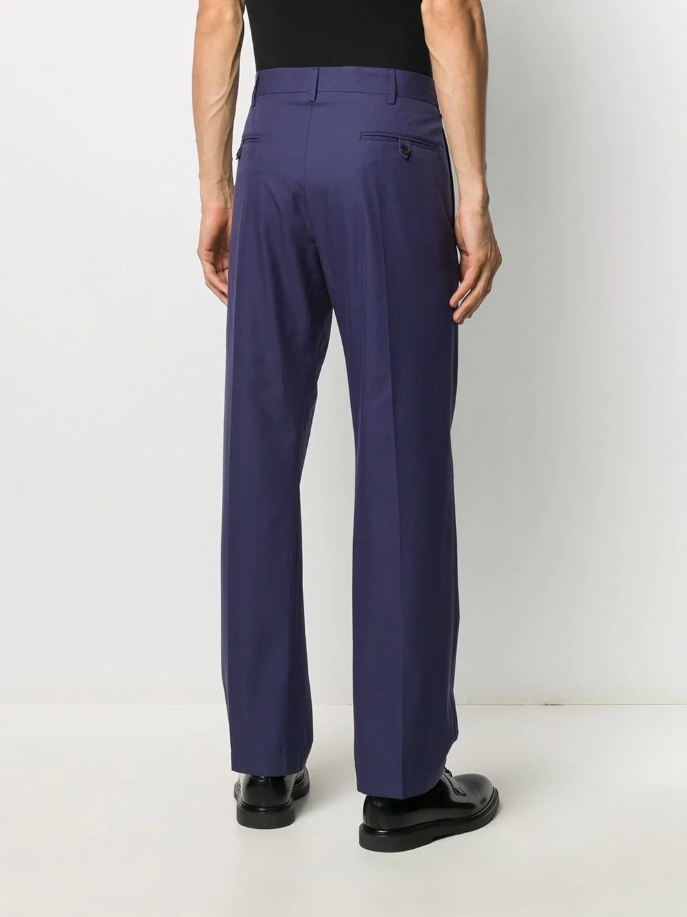 straight-leg trousers - 4