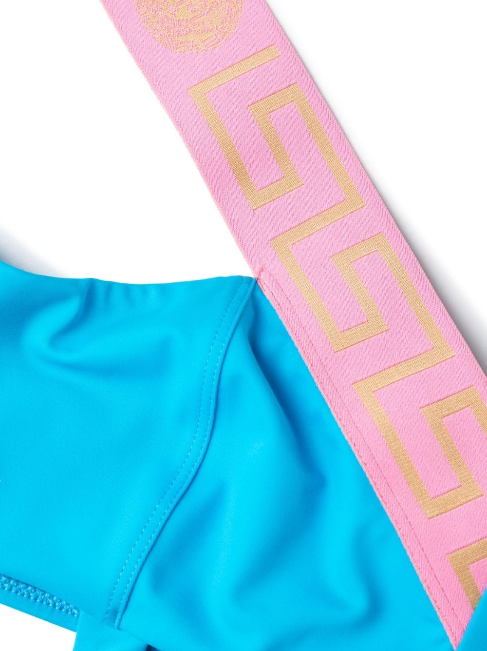 Greca Border one-piece swimsuit - 3
