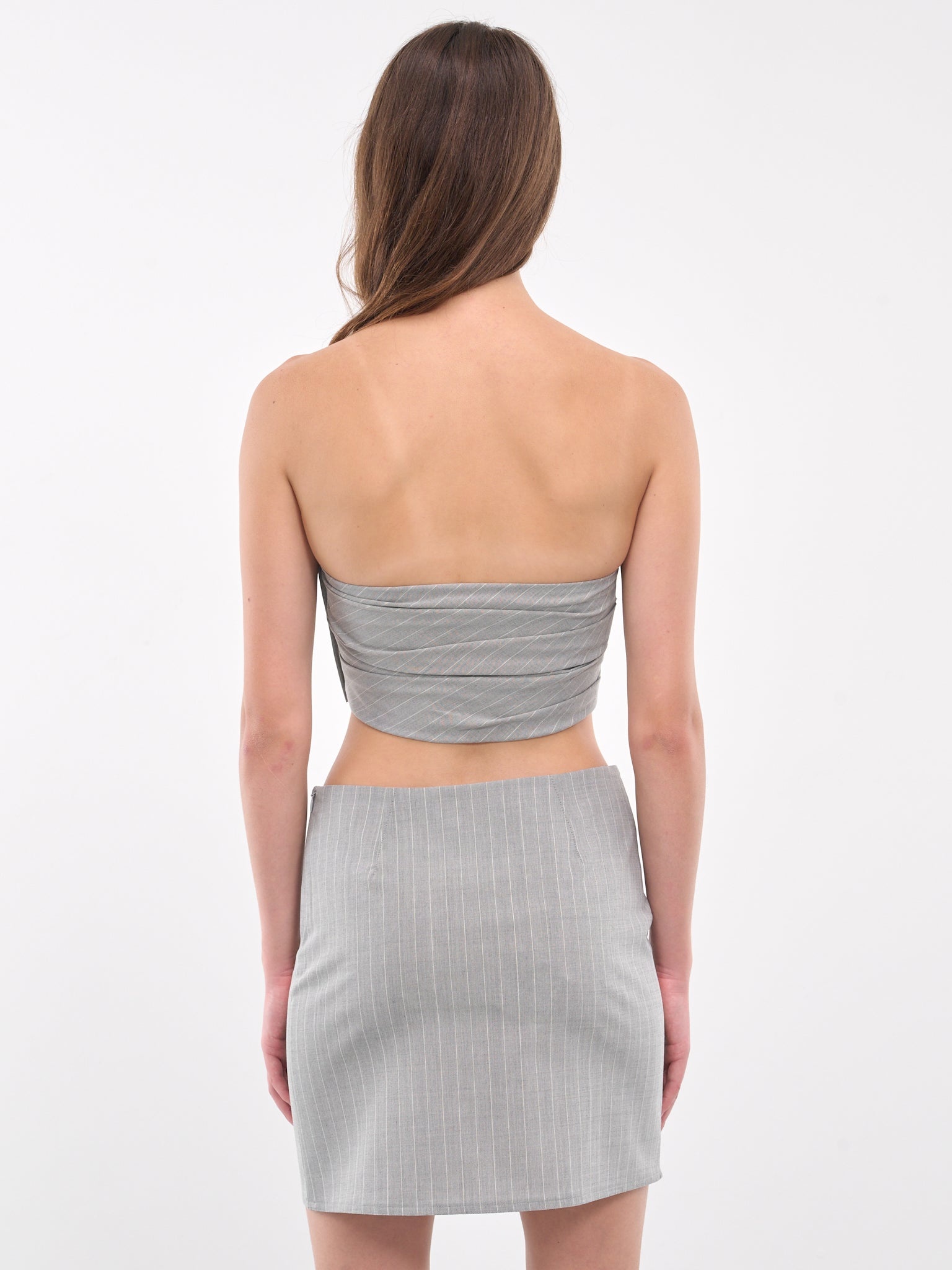 Pinstripe Logo Tube Top - 3