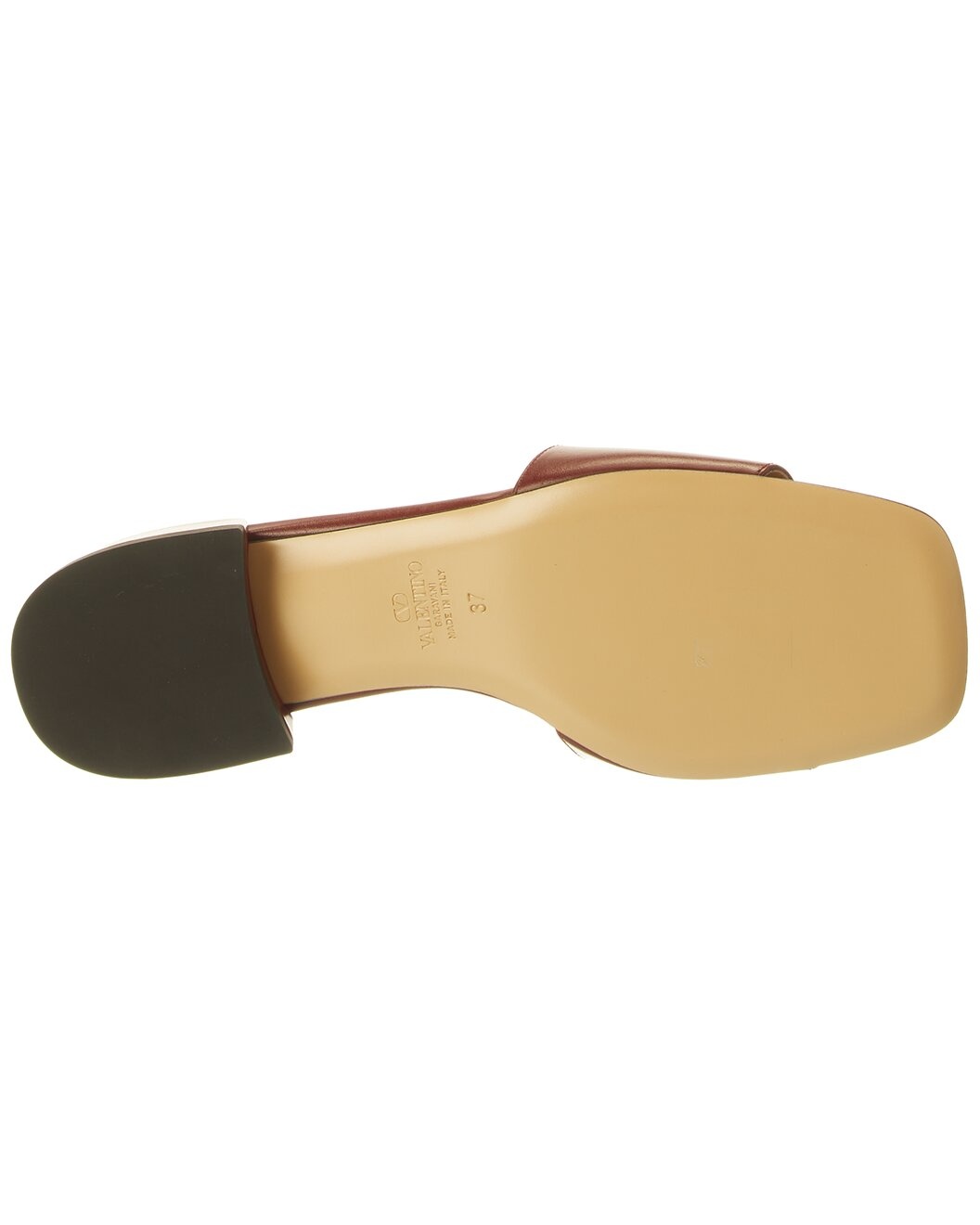 Valentino VLogo Signature Leather Sandal - 4