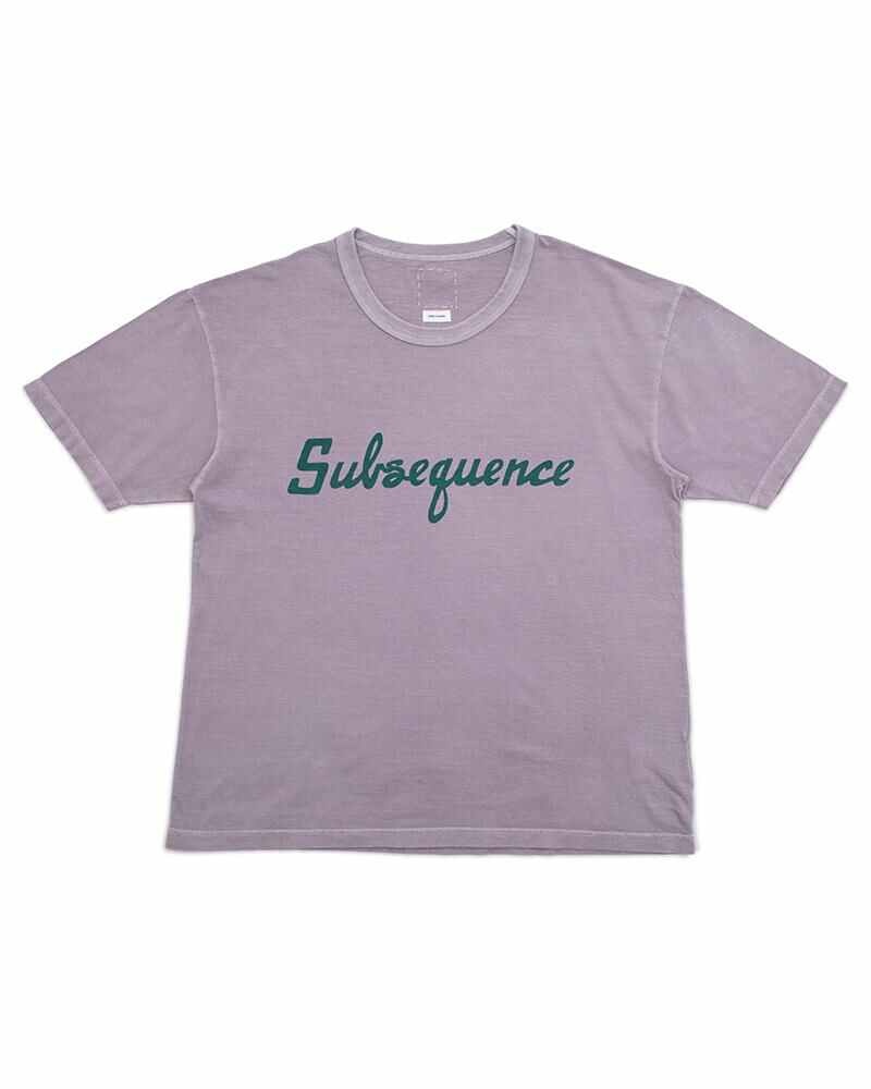 JUMBO TEE S/S VEG DYE (Subsequence) PURPLE - 1