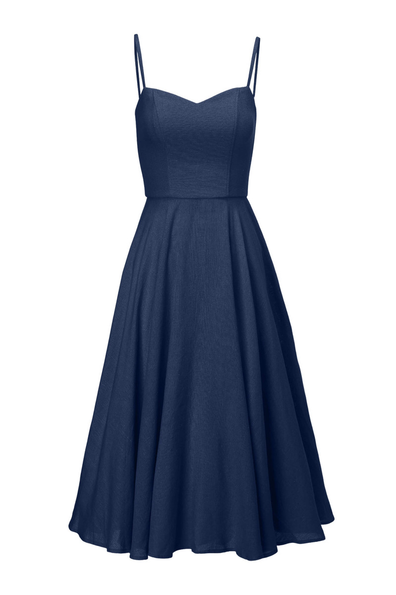 Bardot Linen Dress 14