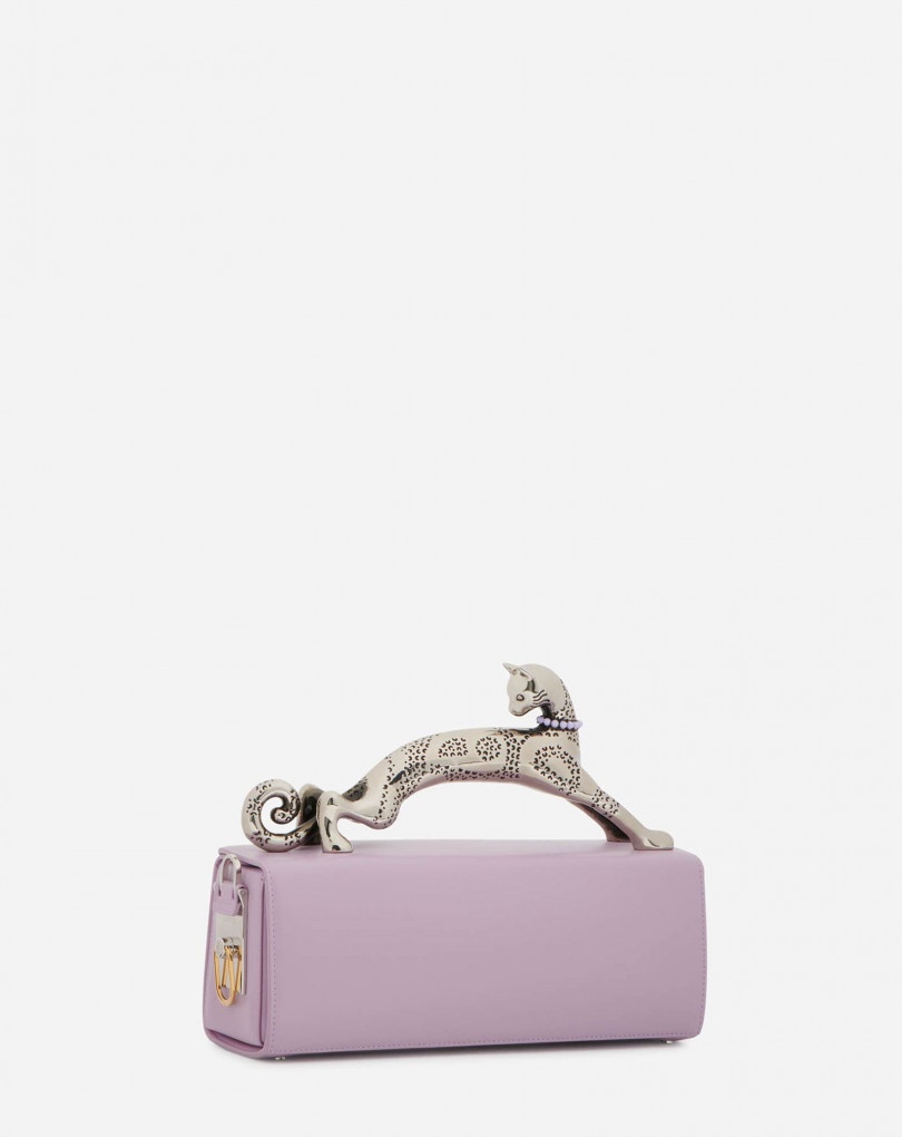LEATHER PENCIL CAT BAG - 3