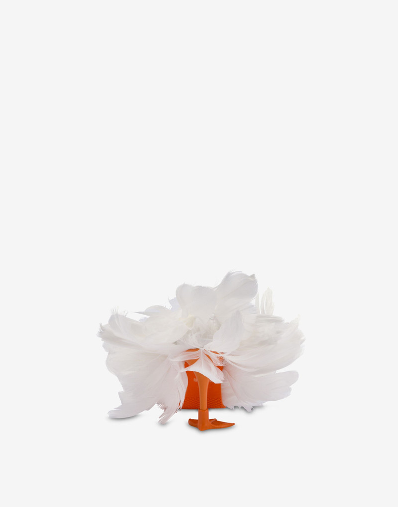 Moschino DUCK FEATHER SANDALS outlook