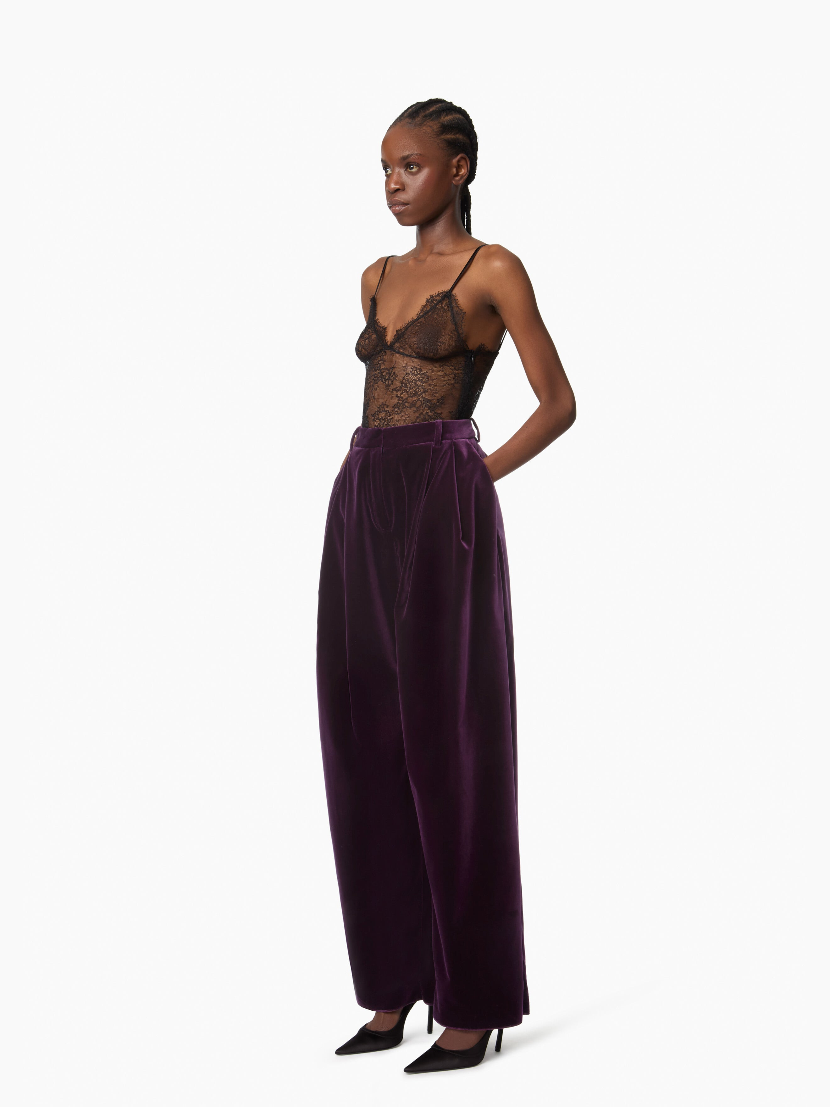 Large Velvet Pants - 2