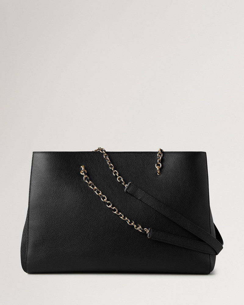 Mulberry Lily Chain Tote Small Classic Grain outlook