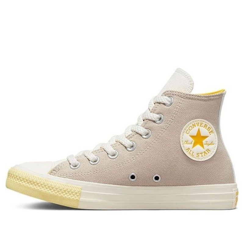 (WMNS) Converse Chuck Taylor All Star 'Gray Yellow' A00881C - 1