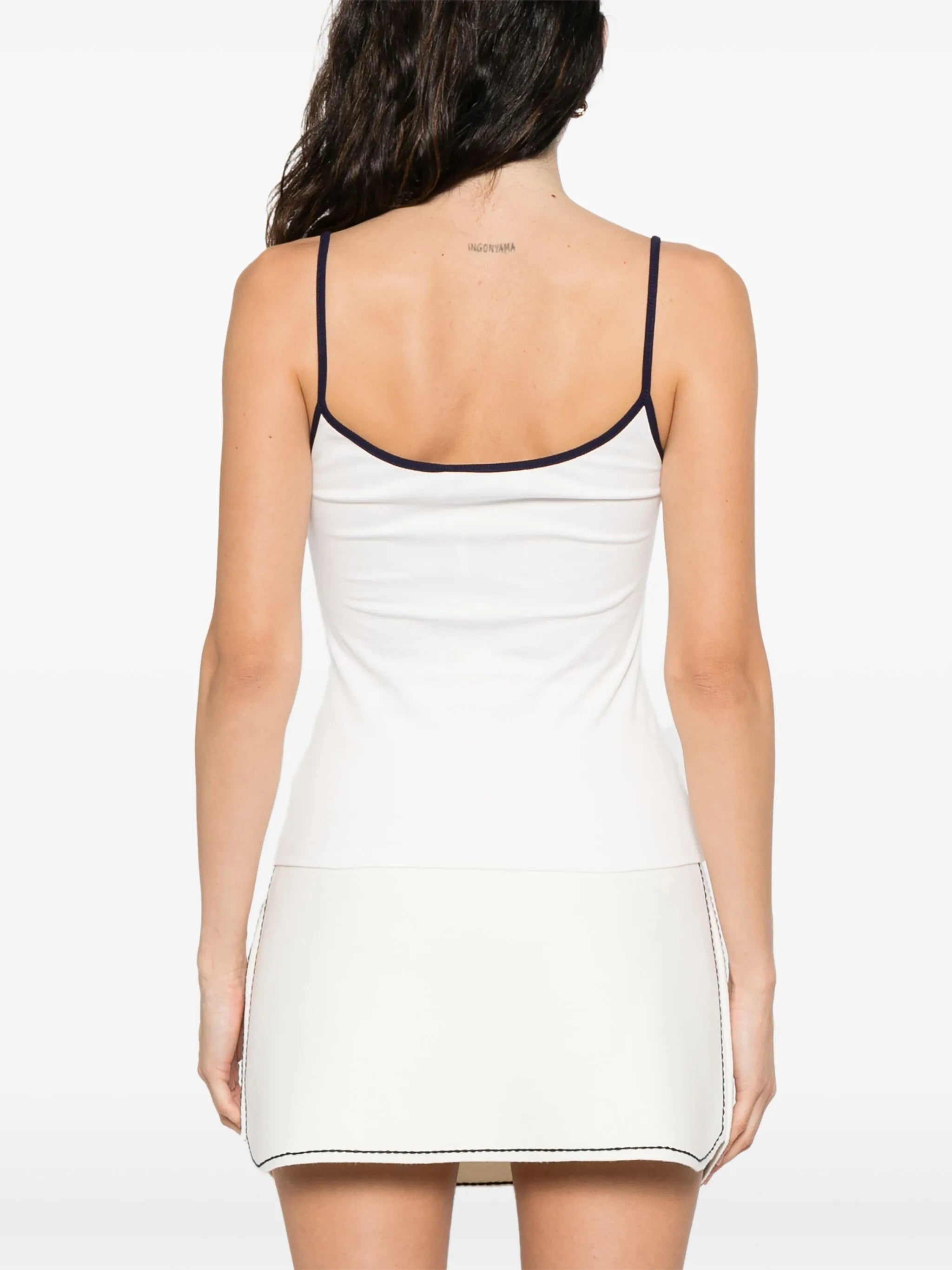 Self Portrait Jersey Tank Top - 2