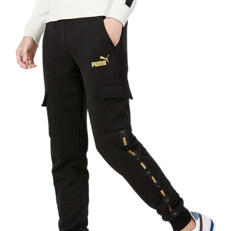 PUMA PUMA Casual Cargo Sideline Pants 'Black' 674359-01 outlook
