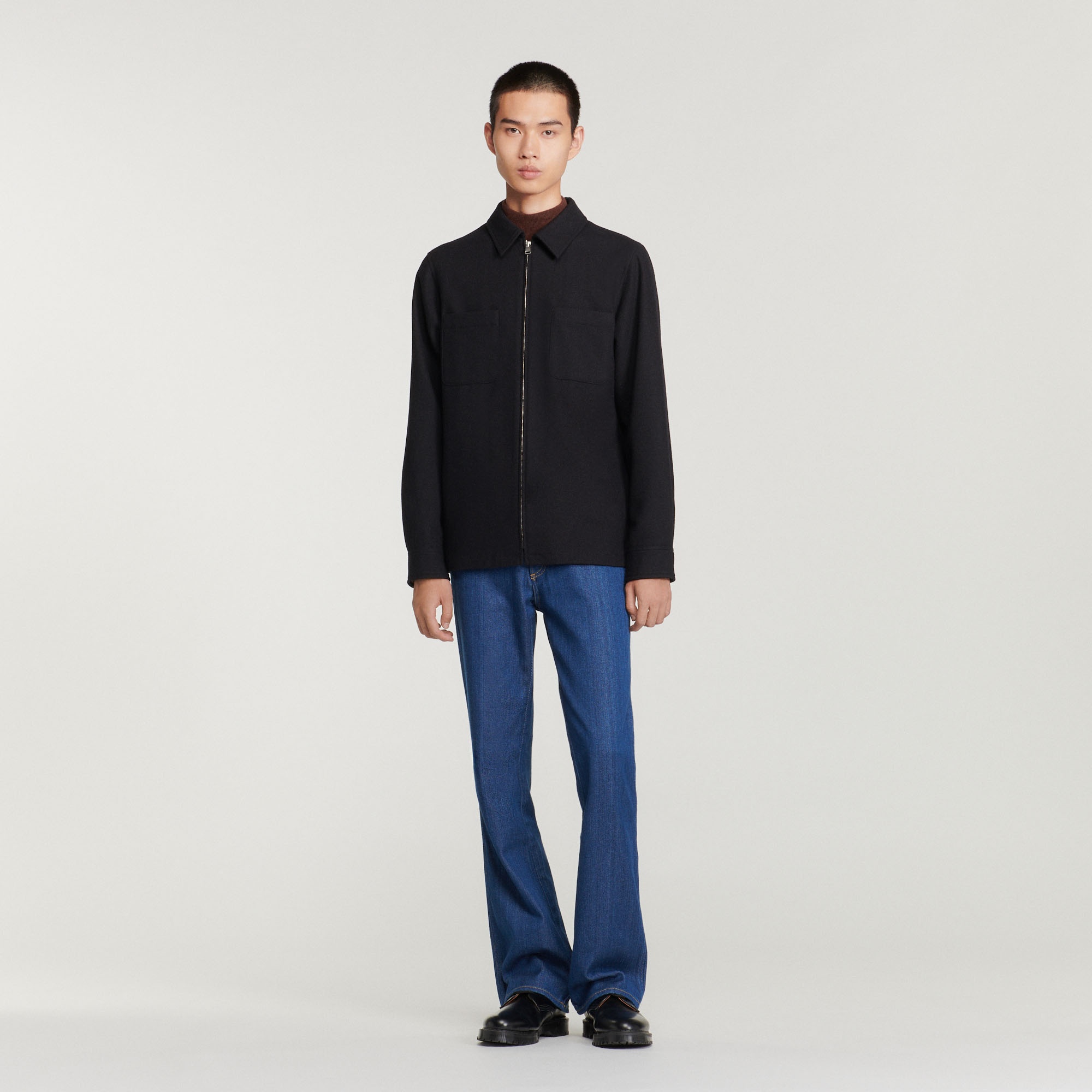 Wool overshirt - 3