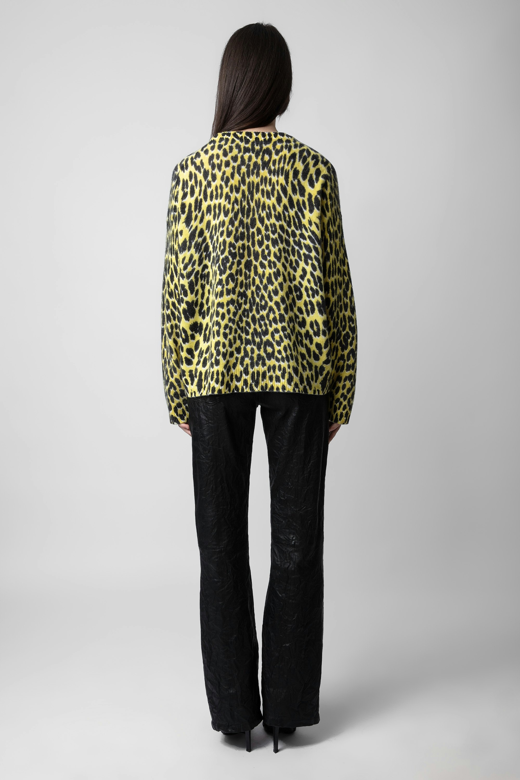 Markus Leopard Cashmere Sweater - 5