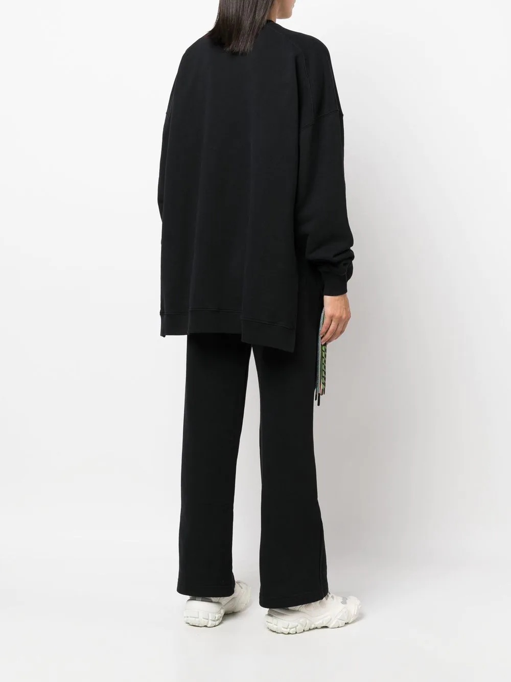 logo-print long-sleeve sweatshirt - 4