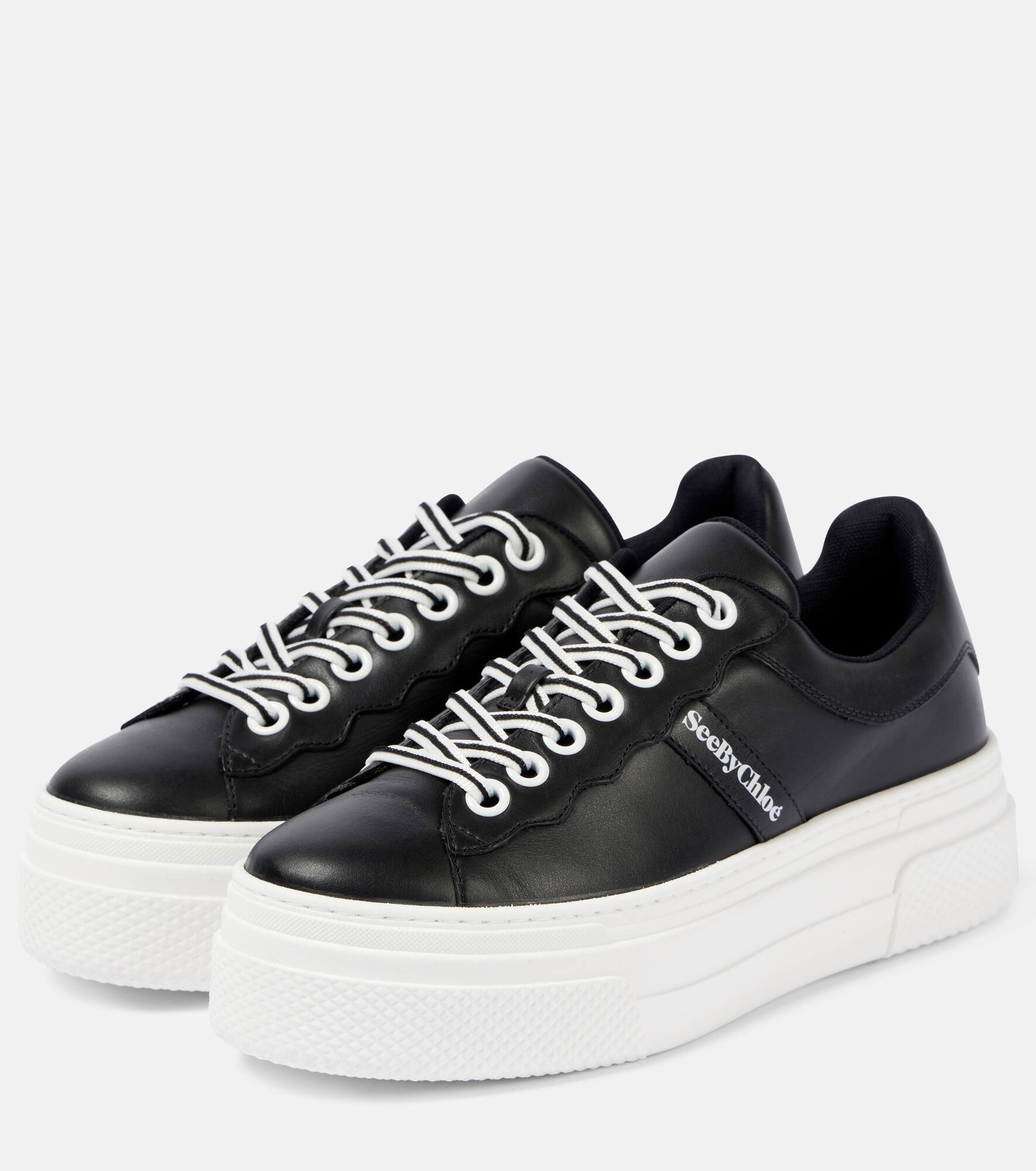 Essie leather sneakers - 5