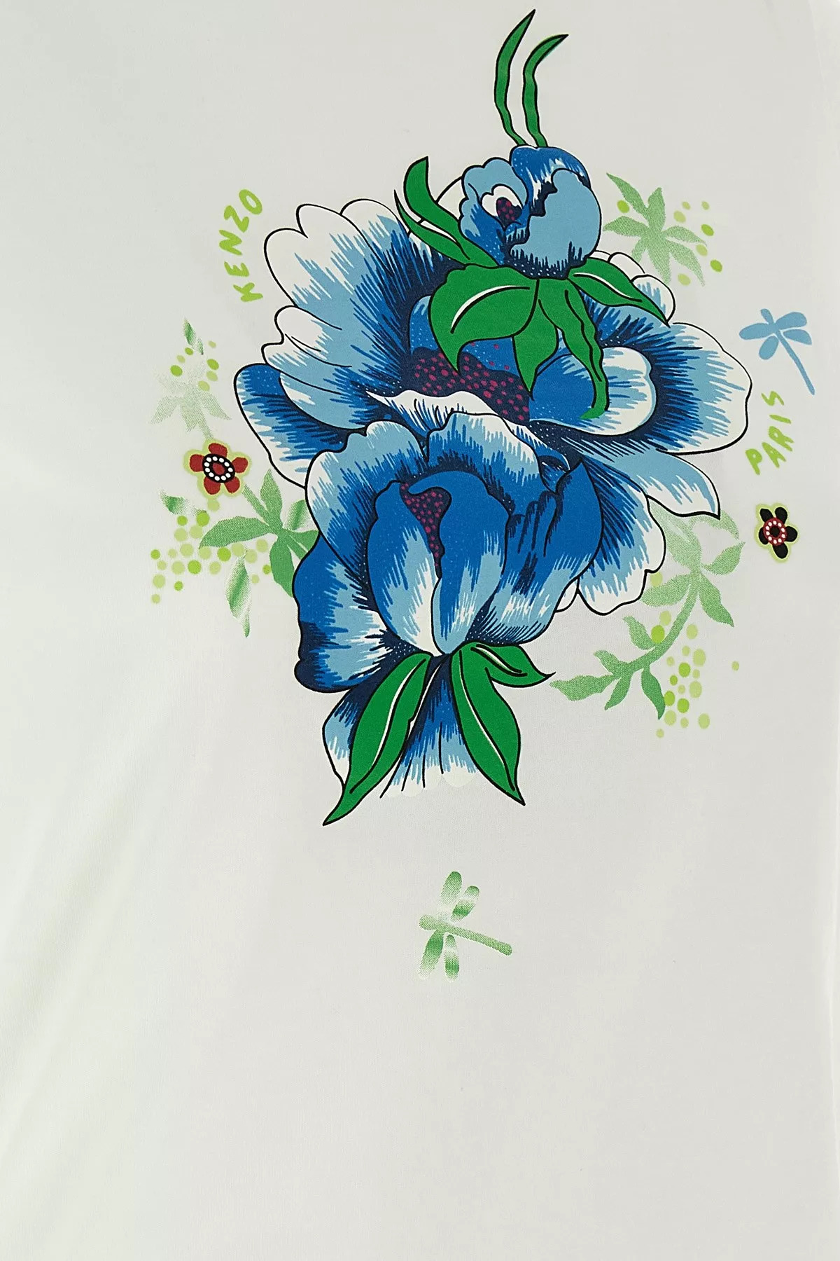 'Kenzo Peonies' T-shirt - 5