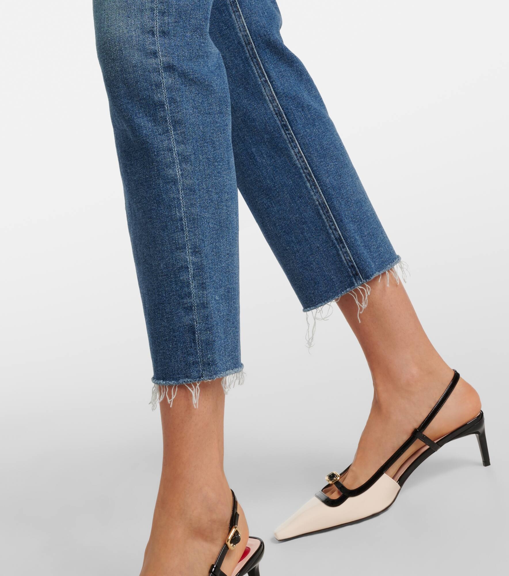 Daphne high-rise cropped straight jeans - 5