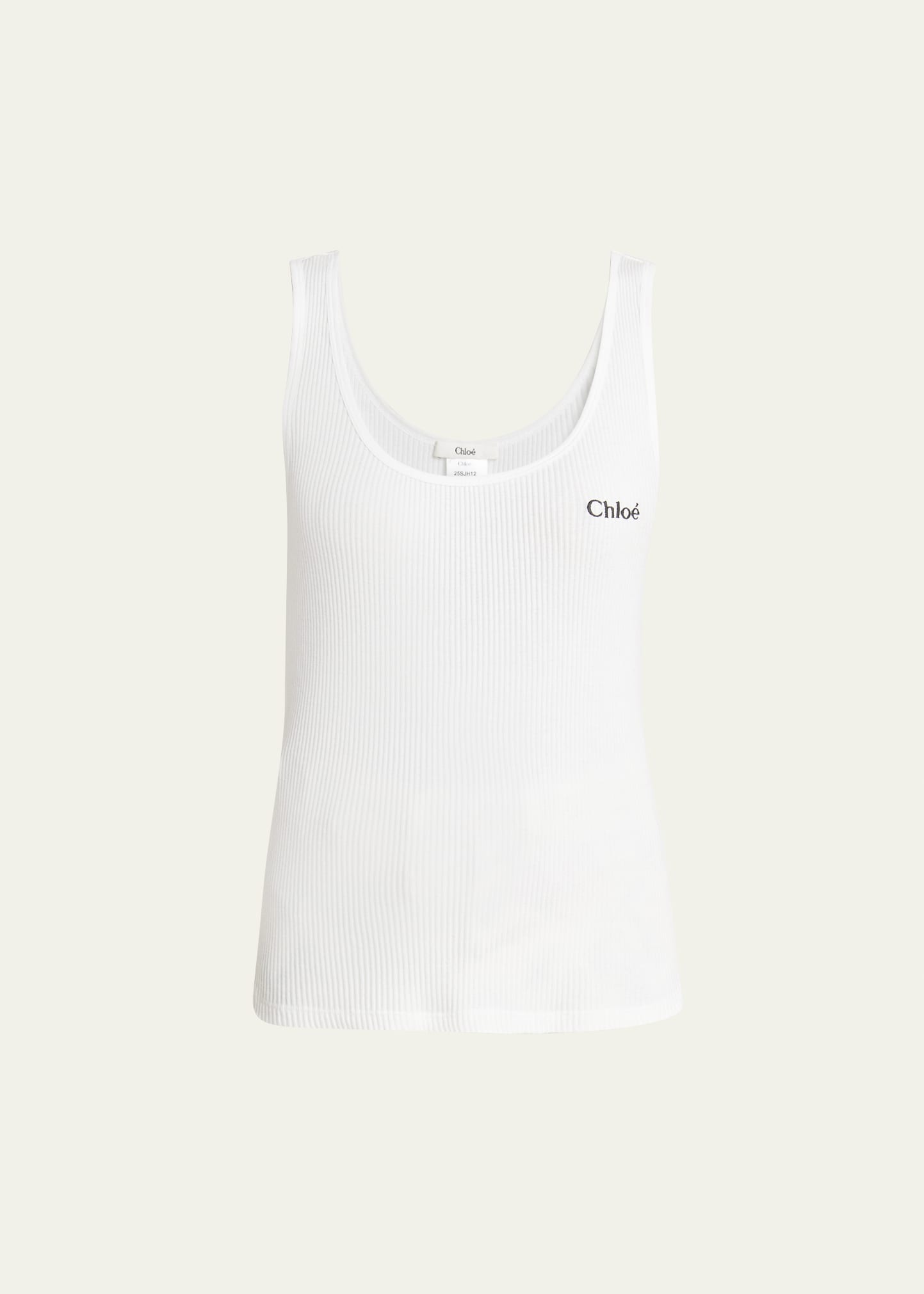 Logo Embroidered Tank Top - 1
