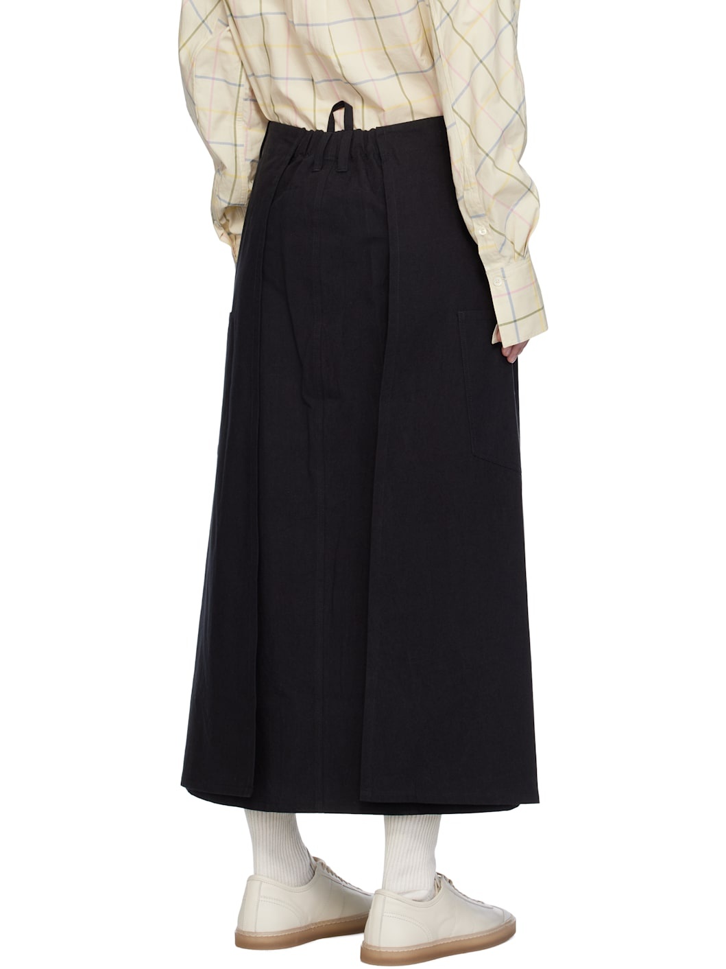 Black 'The Scout' Maxi Skirt - 3