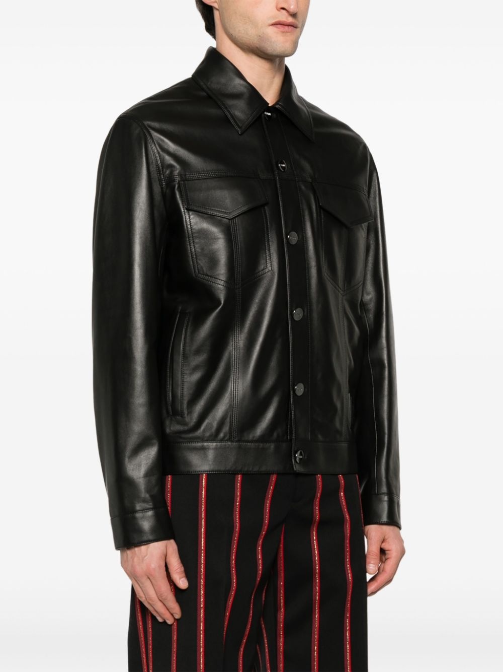 FENDI leather jacket | REVERSIBLE
