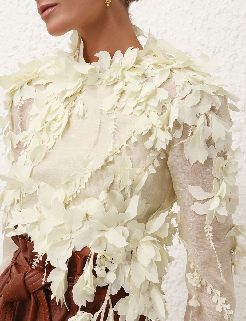 HARMONY LASERCUT CROP 5
