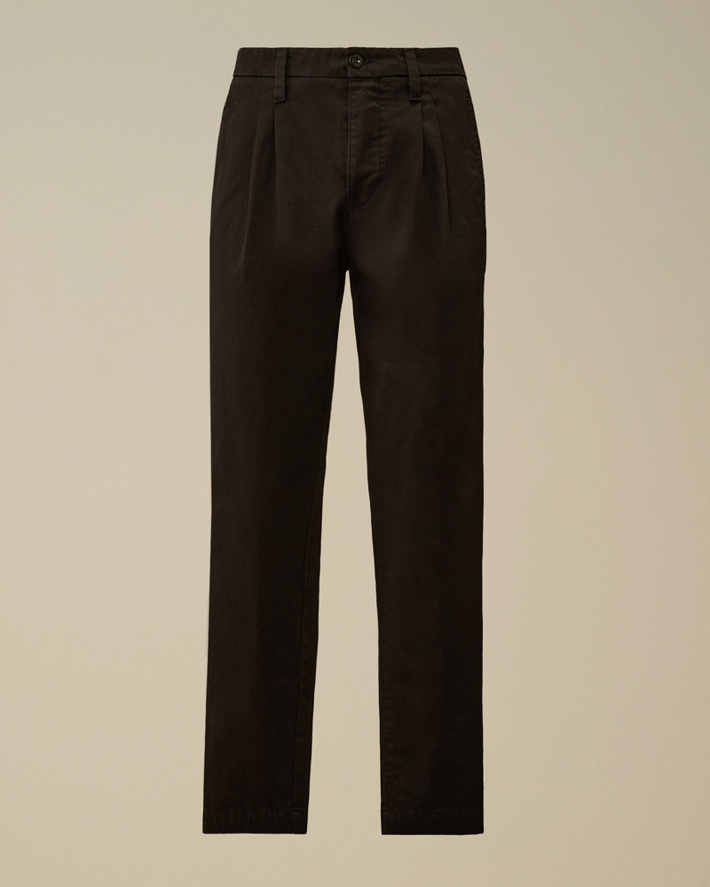 Cotton Gabardine Loose Chino Pants 1