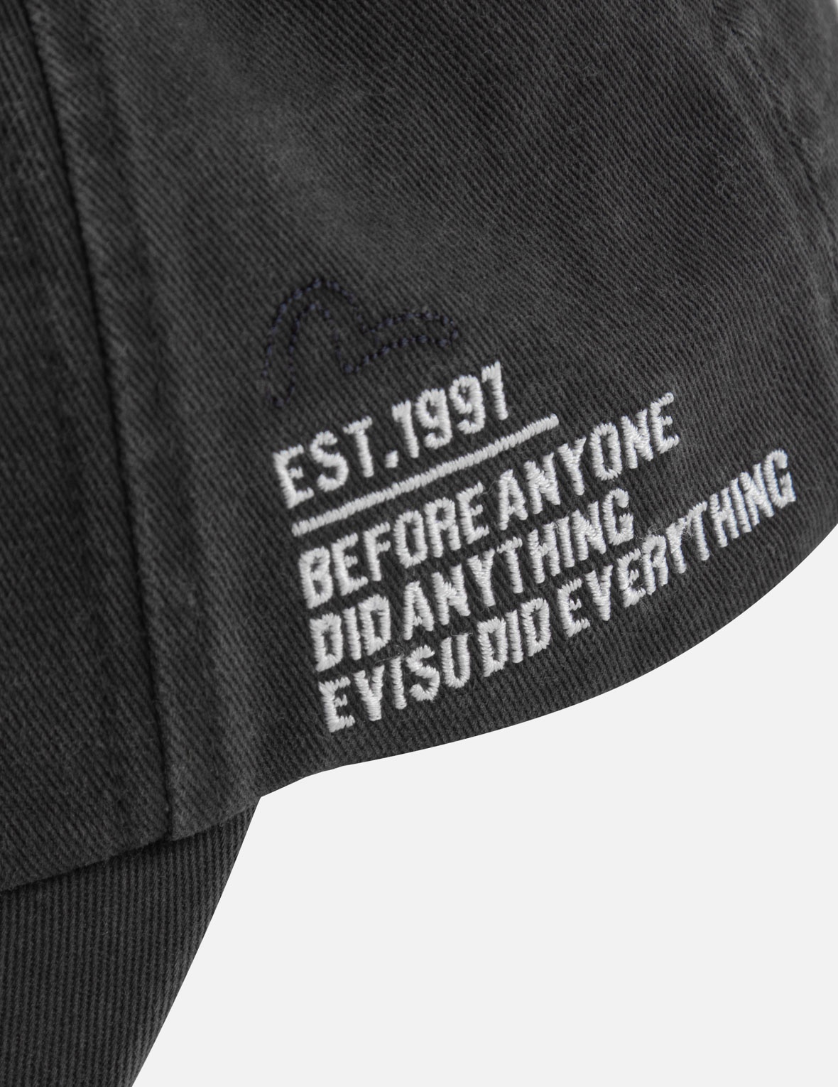 EMBROIDERY AND DISTRESSED EFFECT CAP - 11