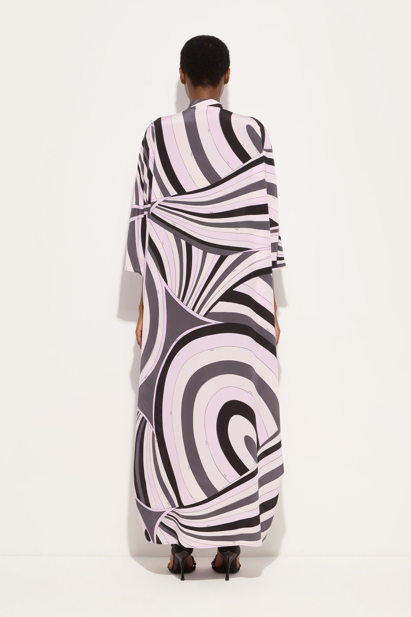 IRIDE PRINT LONG KAFTAN 4