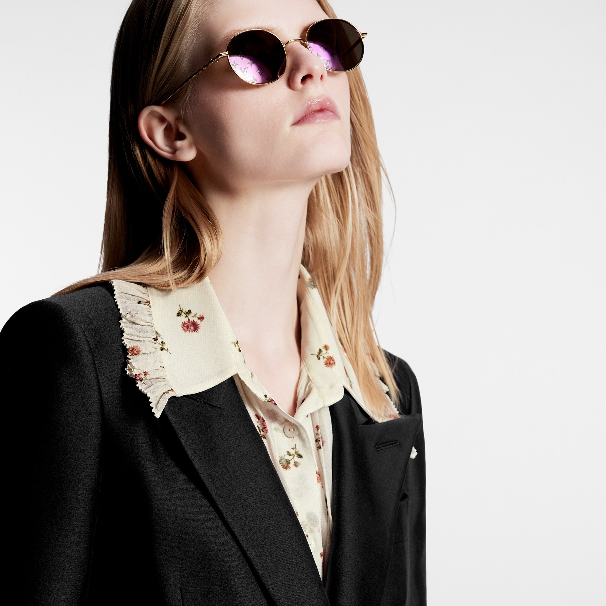 Tailored Double-Breasted Blazer - 2