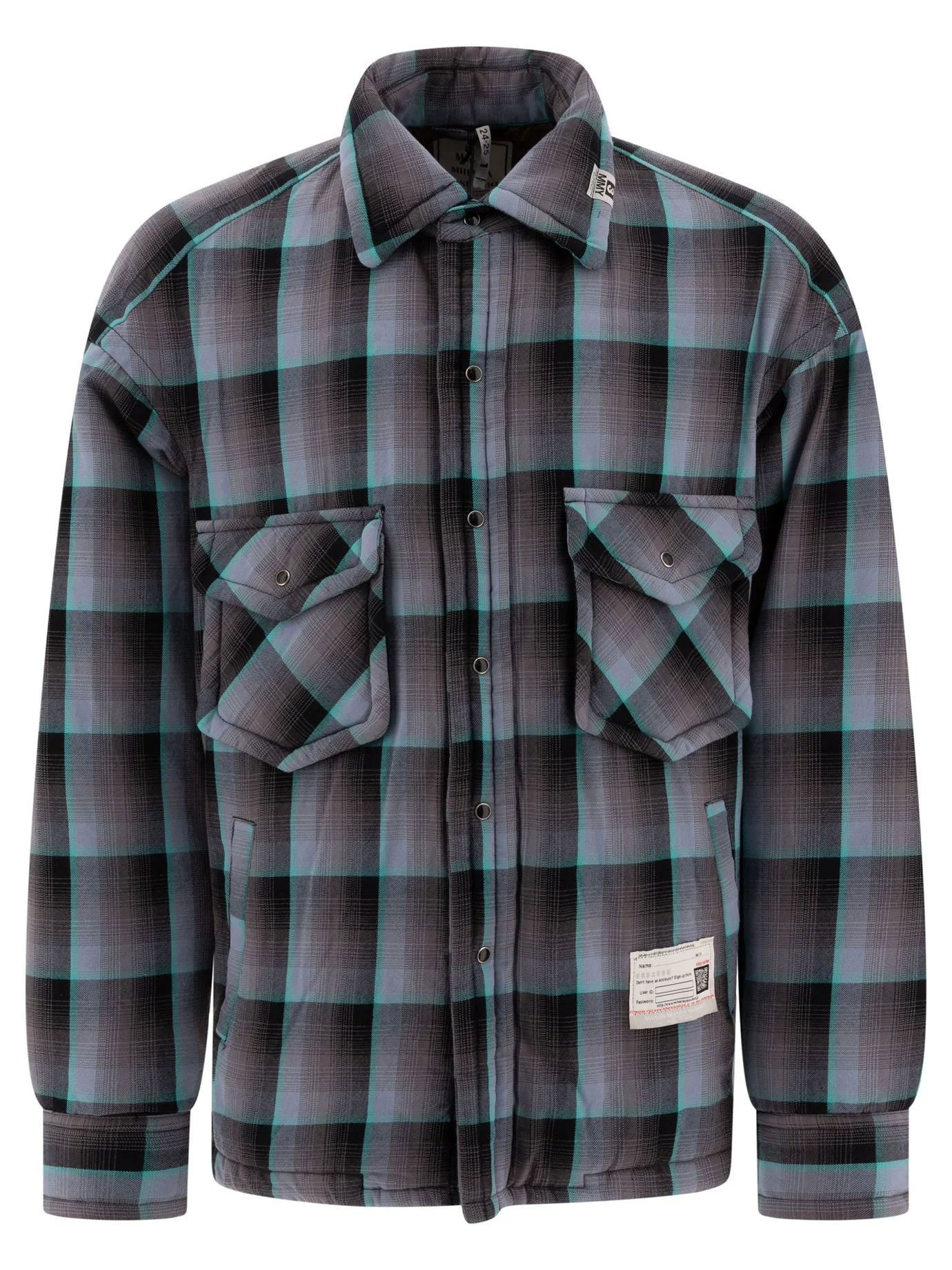 Maison Mihara Yasuhiro Padded Check Overshirt - 1