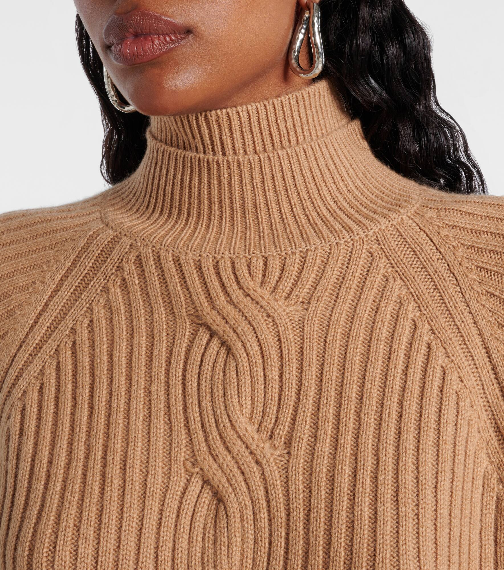 Alcazar wool and cashmere turtleneck sweater - 4