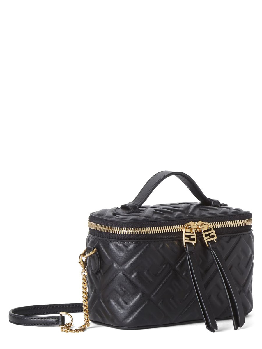 MINI NAPPA LEATHER VANITY BAG WITH FF PATTERN - 2