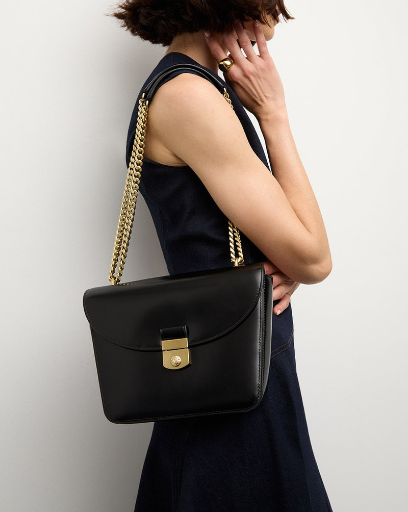 VERONICA BEARD DOUBLE LINK FLAP BAG outlook