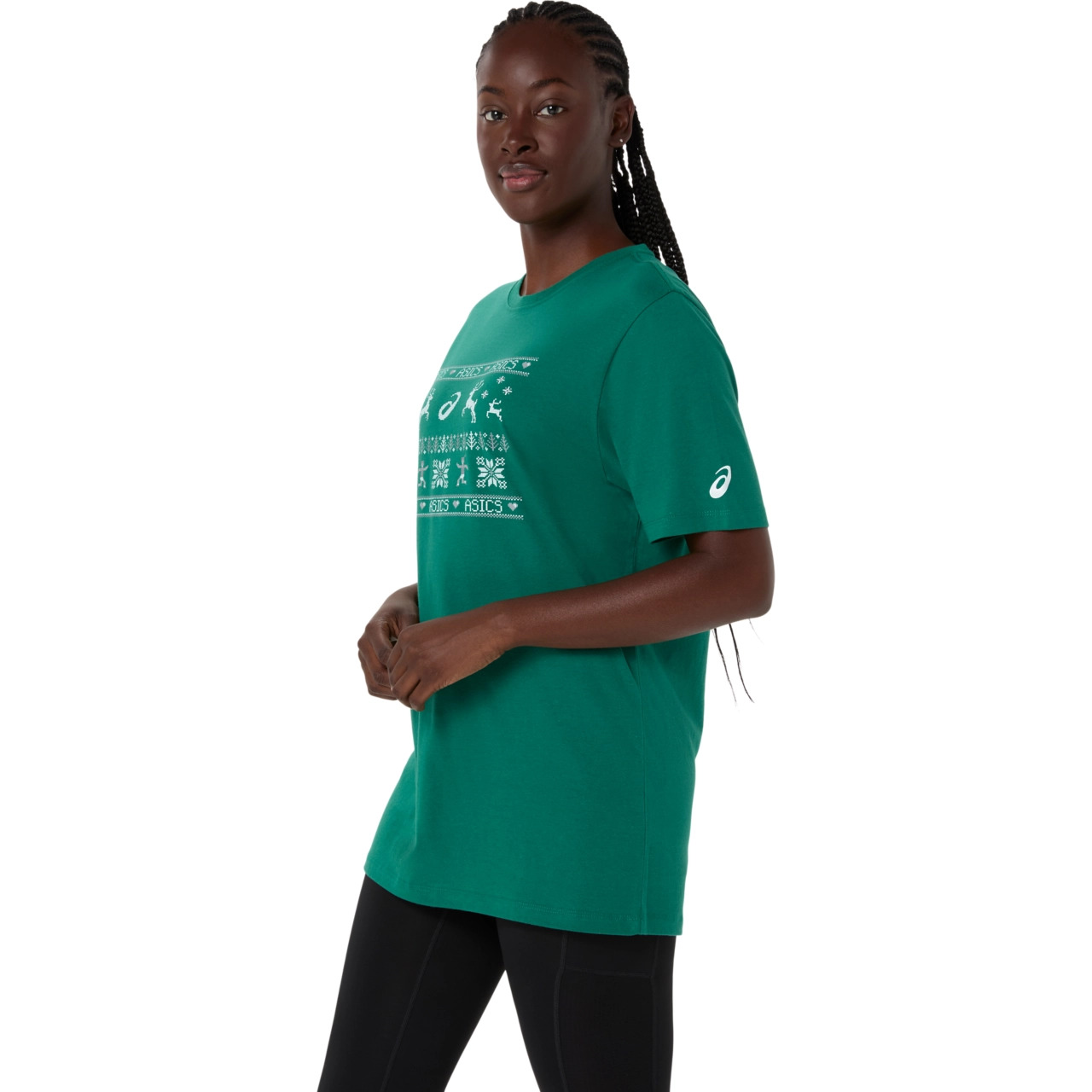 UNISEX ASICS HOLIDAY SHORT SLEEVE TEE - 3